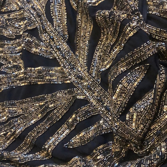 Marciano Gold Sequin Dress - Picture 6 of 6